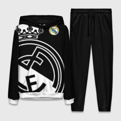 Женский костюм с толстовкой 3D Real Madrid Exclusive