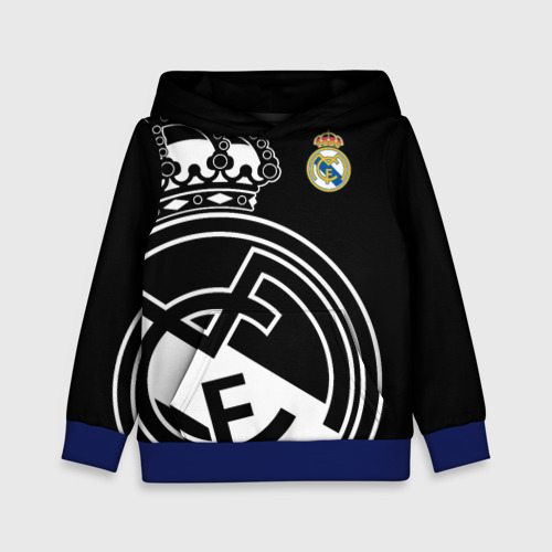 Детская толстовка 3D Real Madrid Exclusive, цвет синий