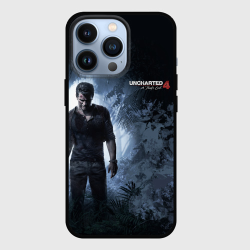 Чехол для iPhone 13 Pro Drake in jungle, цвет черный