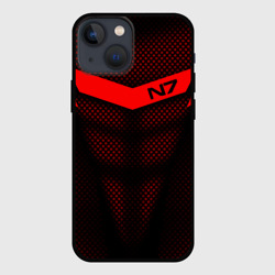 Чехол для iPhone 13 mini Mass Effect N7