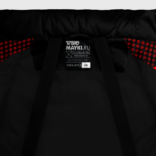 Мужская зимняя куртка 3D Mass Effect N7, цвет черный - фото 7