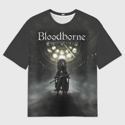 Мужская футболка oversize 3D Bloodborne
