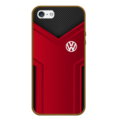 Чехол для iPhone 5/5S матовый Volkswagen sport