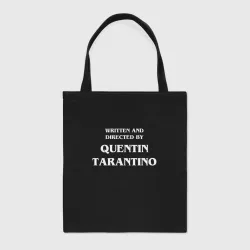 Шоппер BioNature By Quentin Tarantino - режиссер мем надпись