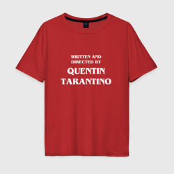 Мужская футболка хлопок Oversize By Quentin Tarantino