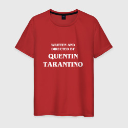 Мужская футболка хлопок By Quentin Tarantino