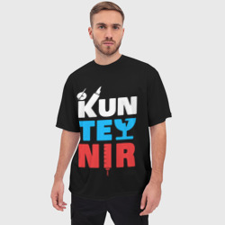 Мужская футболка oversize 3D Kunteynir 3 - фото 2