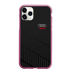 Чехол для iPhone 11 Pro Max матовый Audi sport