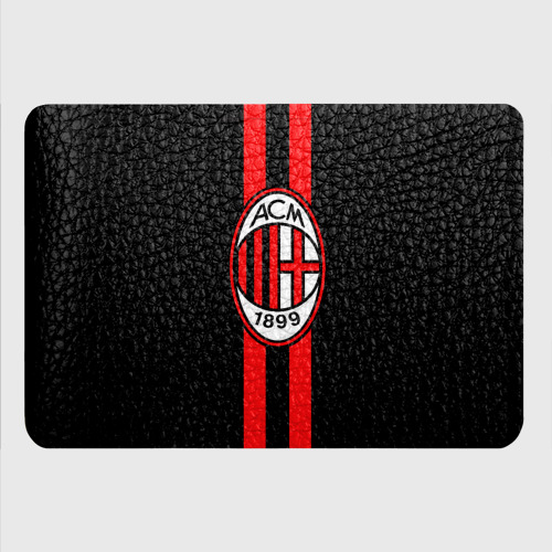 Картхолдер с принтом AC Milan FC, цвет черный - фото 4