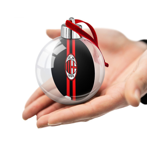 Ёлочный шар AC Milan FC - фото 2