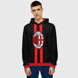 Мужская толстовка 3D AC Milan FC - фото 2