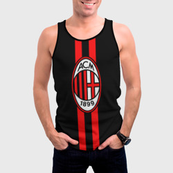 Мужская майка 3D AC Milan FC - фото 2