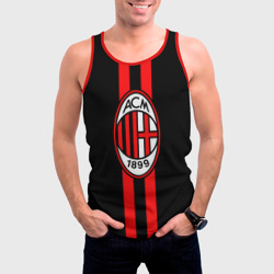 Мужская майка 3D AC Milan FC - фото 2