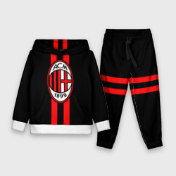 Детский костюм с толстовкой 3D AC Milan FC