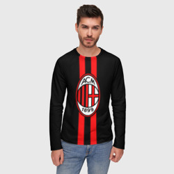 Мужской лонгслив 3D AC Milan FC - фото 2