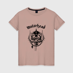Женская футболка хлопок Motrhead