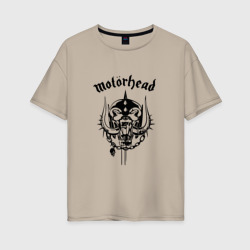 Motrhead – Женская футболка хлопок Oversize с принтом купить со скидкой в -16%