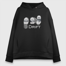 Женское худи Oversize хлопок Drift