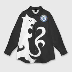 Мужская рубашка oversize 3D Chelsea Exclusive