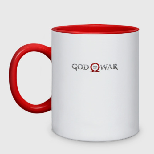 Кружка двухцветная God of War