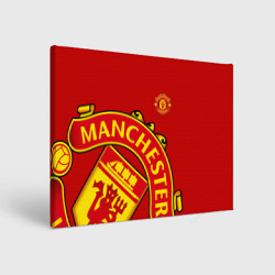 Холст прямоугольный F.c.m.u sport Манчестер Юнайтед FCMU Manchester united