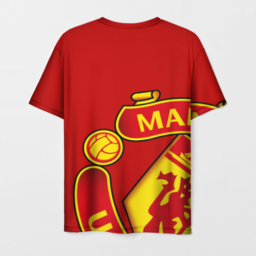 Мужская футболка 3D F.c.m.u sport Манчестер Юнайтед FCMU Manchester united - фото 2