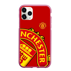 Чехол для iPhone 11 Pro Max матовый F.c.m.u sport Манчестер Юнайтед FCMU Manchester united