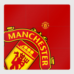 Магнитный плакат 3Х3 F.c.m.u sport Манчестер Юнайтед FCMU Manchester united