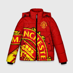 Зимняя куртка для мальчиков 3D F.c.m.u sport Манчестер Юнайтед FCMU Manchester united