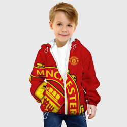 Детская куртка 3D F.c.m.u sport Манчестер Юнайтед FCMU Manchester united - фото 2