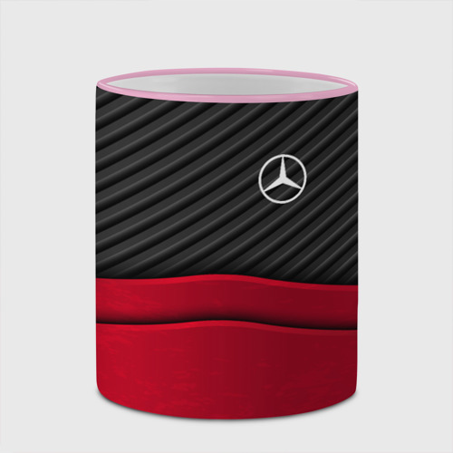 Кружка с полной запечаткой Mercedes Benz, цвет Кант розовый - фото 4