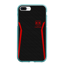 Чехол для iPhone 7Plus/8 Plus матовый Dodge sport