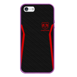 Чехол для iPhone 5/5S матовый Dodge sport