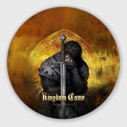 Круглый коврик для мышки Sad Henry