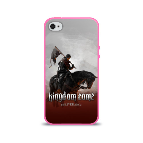Чехол для Apple iPhone 4/4S силиконовый глянцевый Рыцарь на коне Фото 01 Чехол для Apple iPhone 4/4S силиконовый глянцевый Рыцарь на коне Фото 01