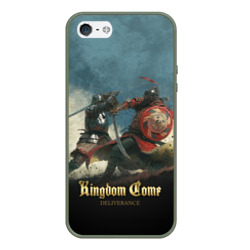 Чехол для iPhone 5/5S матовый Kingdom fight