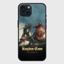 Чехол силиконовый для Apple iPhone 15 матовый Kingdom fight