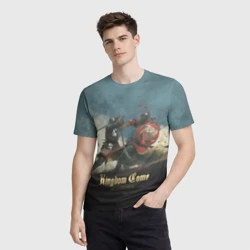 Мужская футболка 3D Kingdom fight - фото 2