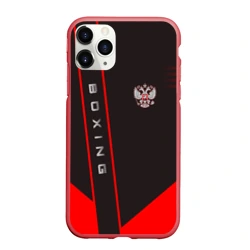 Чехол для iPhone 11 Pro Max матовый Boxing