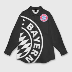 Женская рубашка oversize 3D Bayern Munchen Exclusive