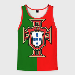 Мужская майка 3D Сборная Португалии флаг