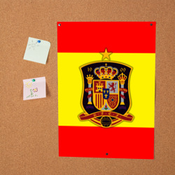 Постер Сборная Испании флаг - фото 2