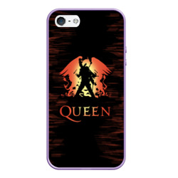 Чехол для iPhone 5/5S матовый Queen