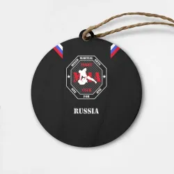 Деревянная игрушка круг MMA Mixed Martial Arts
