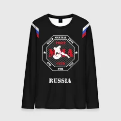 Мужской лонгслив 3D MMA Mixed Martial Arts