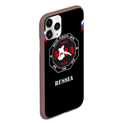 Чехол для iPhone 11 Pro Max матовый MMA Mixed Martial Arts - фото 2