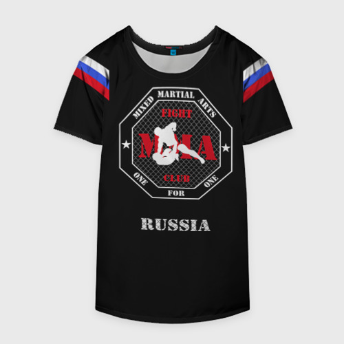 Накидка на куртку 3D MMA Mixed Martial Arts, цвет 3D печать - фото 4