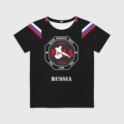 Детская футболка 3D MMA Mixed Martial Arts