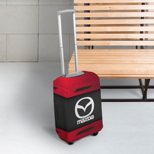 Чехол для чемодана 3D Mazda sport, цвет 3D печать - фото 3