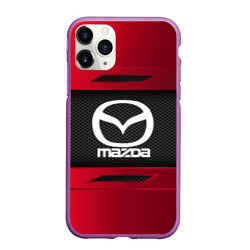 Чехол для iPhone 11 Pro Max матовый Mazda sport